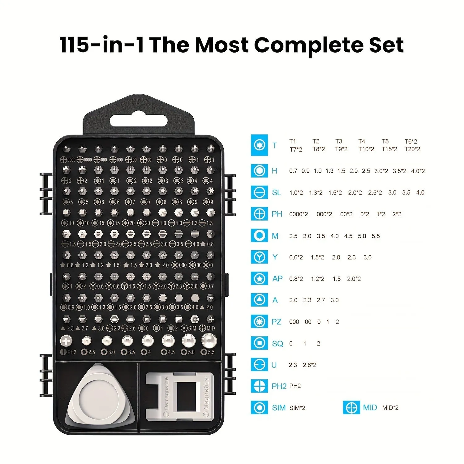 115-in-1 Precision Screwdriver Set