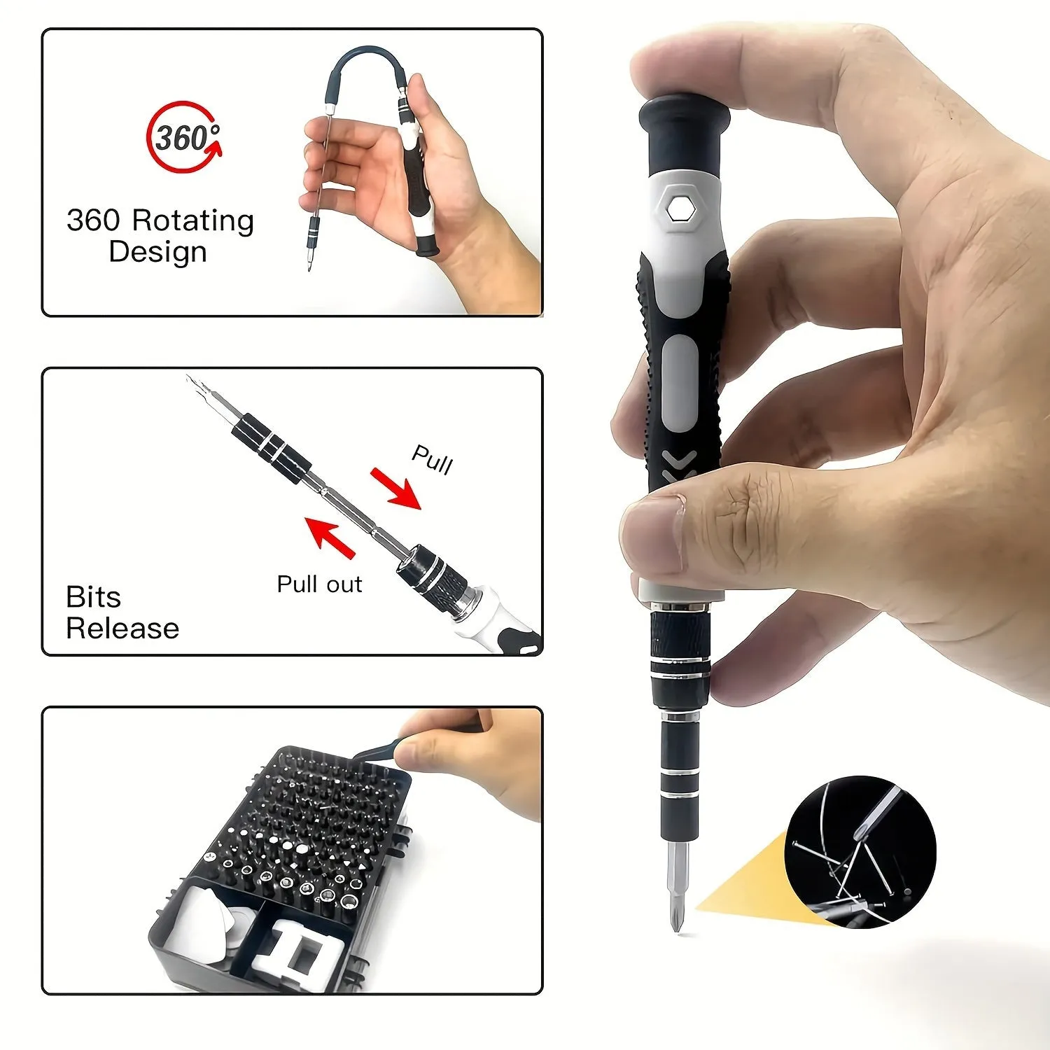 115-in-1 Precision Screwdriver Set