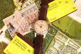 1950s Serviced Vintage Britix Valjoux 72C Triple Date Calendar Chronograph Watch