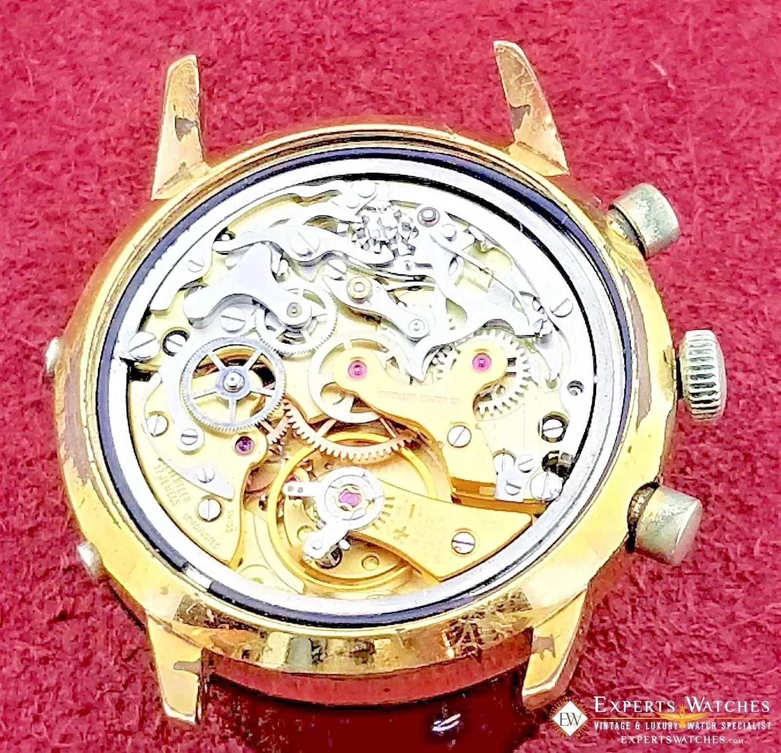 1974 Serviced Vintage Wakmann Triple Calendar Date Chronograph Valjoux 730 72c