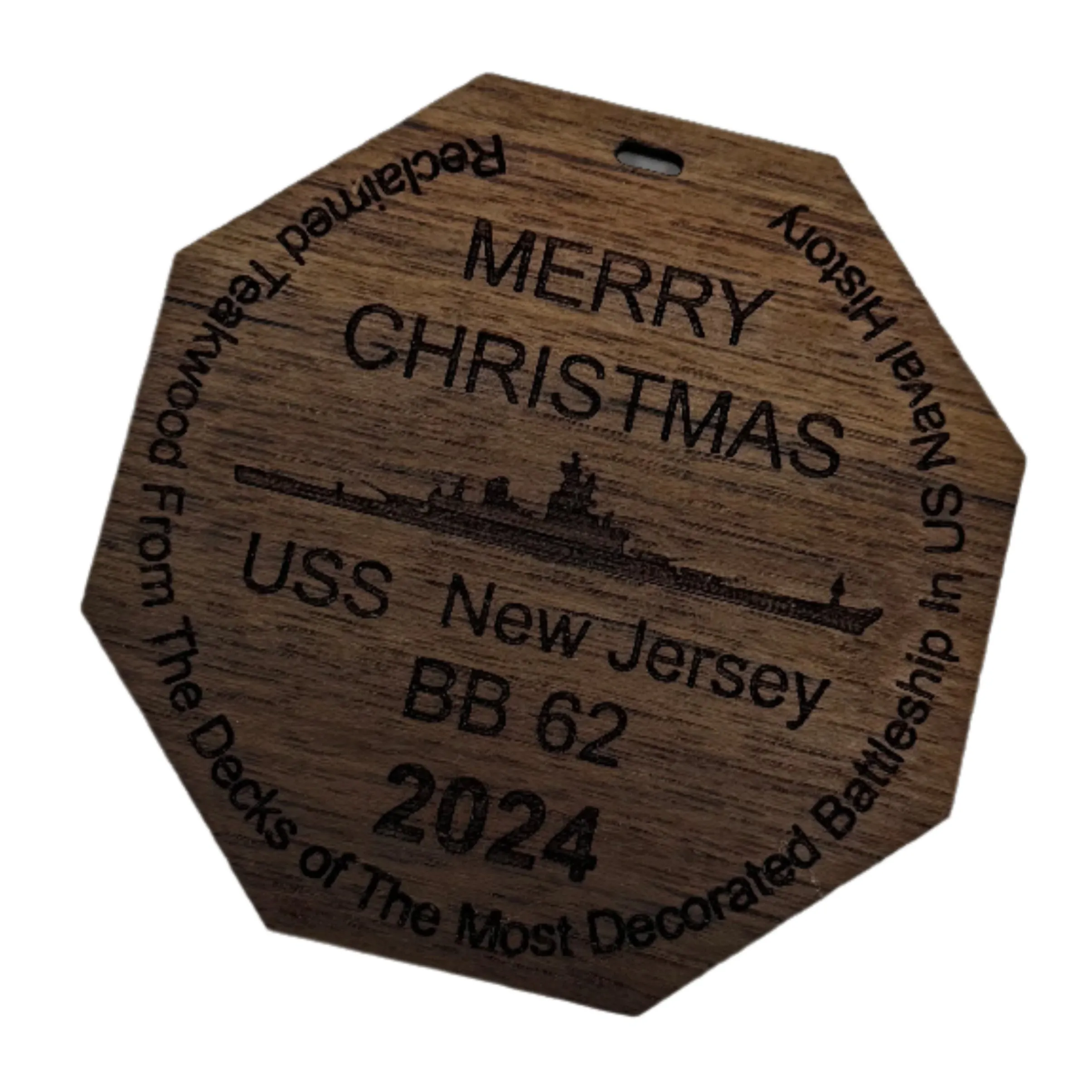 2024 Limited Edition Teak Ornament