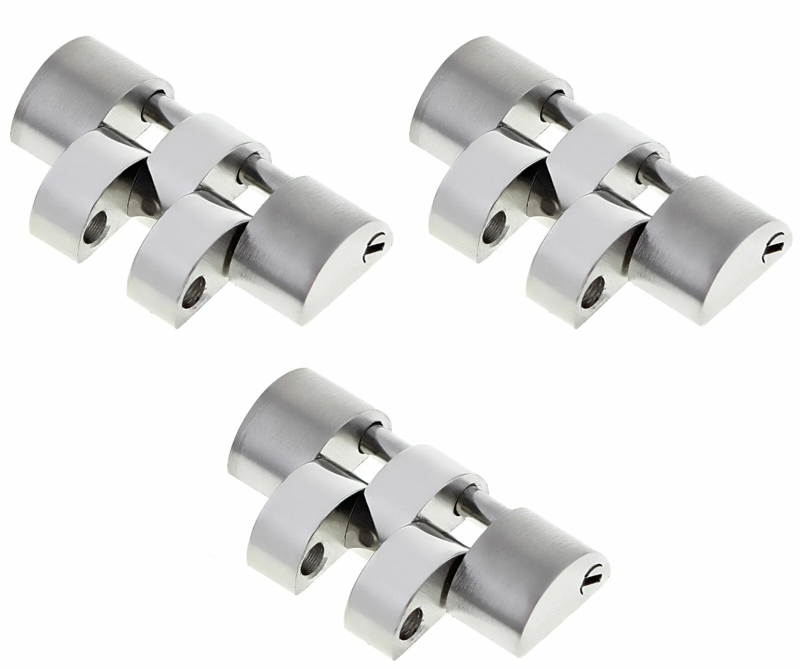3 LINK FOR SOLID HIDDEN JUBILEE WATCH BAND 36MM ROLEX MEN 20MM STAINLESS STEEL