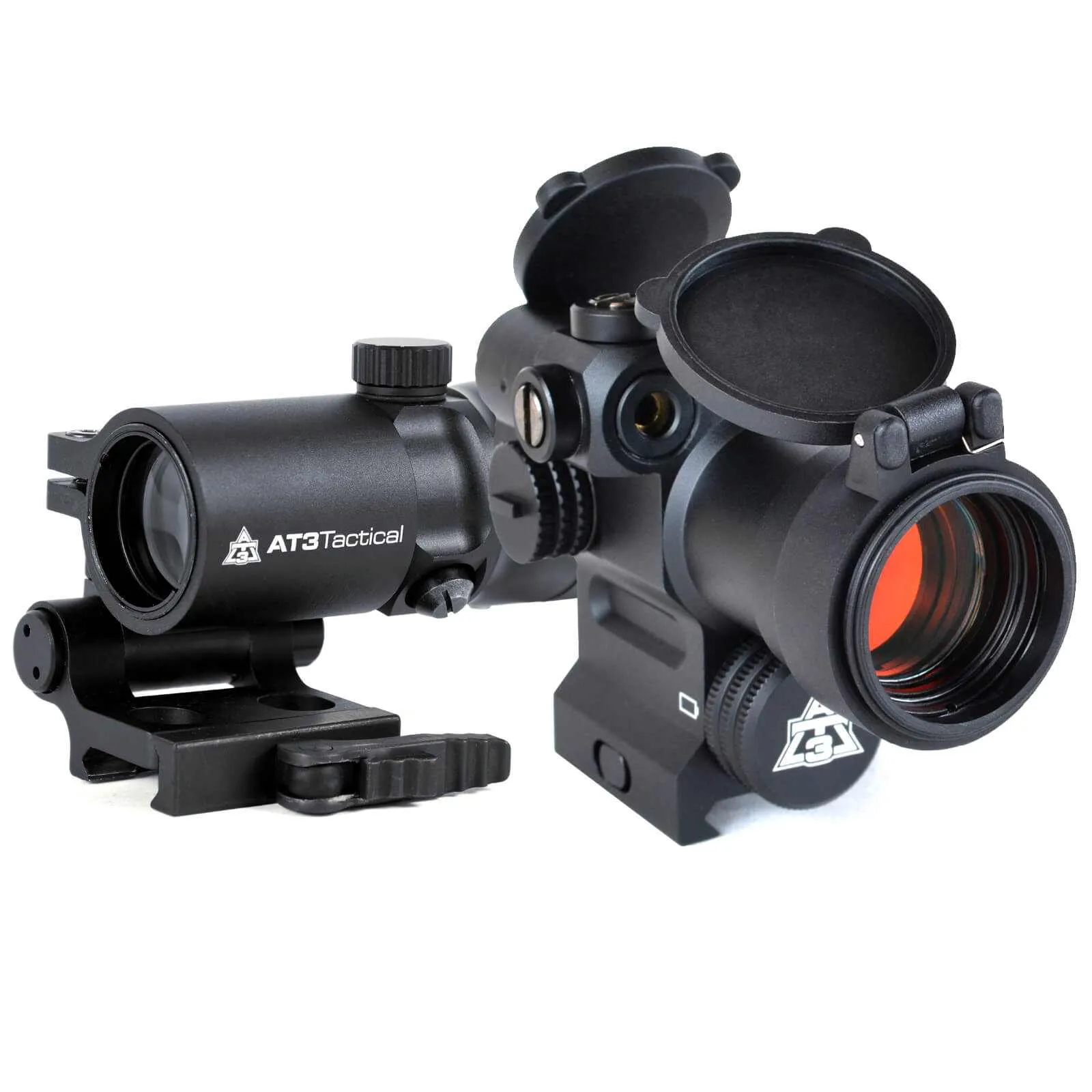 4x Magnified Red Dot with Laser Sight Kit – Includes Red Dot with Laser Sight & 4x Magnifier