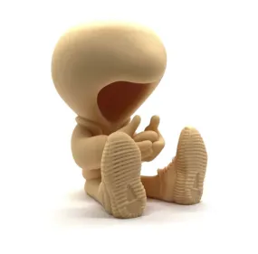 6 Inch Beige Vandul Art Toy Sculpture by Vandul