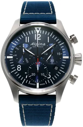 Alpina Watch Startimer Pilot Chronograph Quartz D