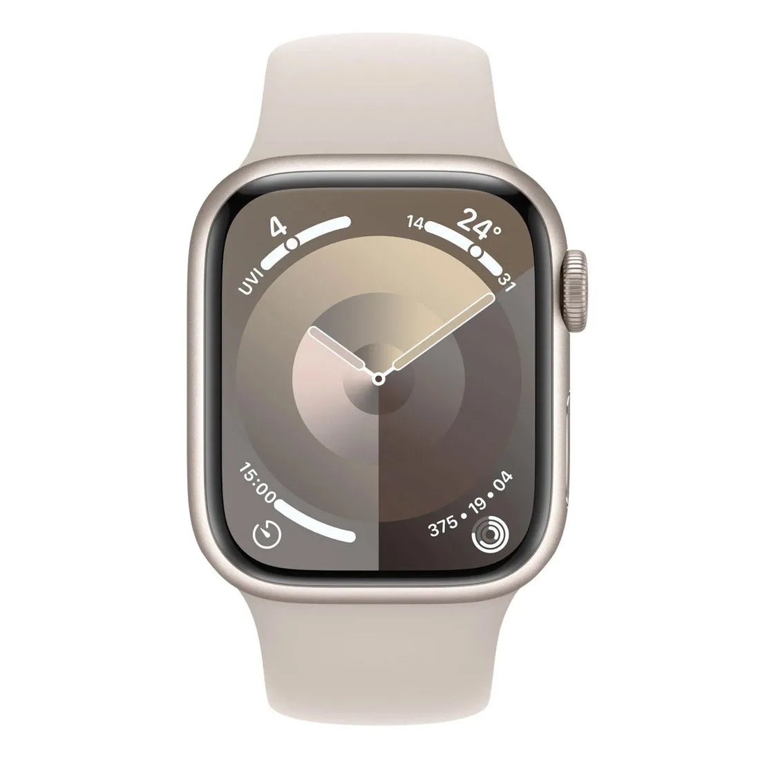 Apple Watch Series 9 45mm Starlight Aluminium Case GPS   Cellular (M/L) Opened Never Used