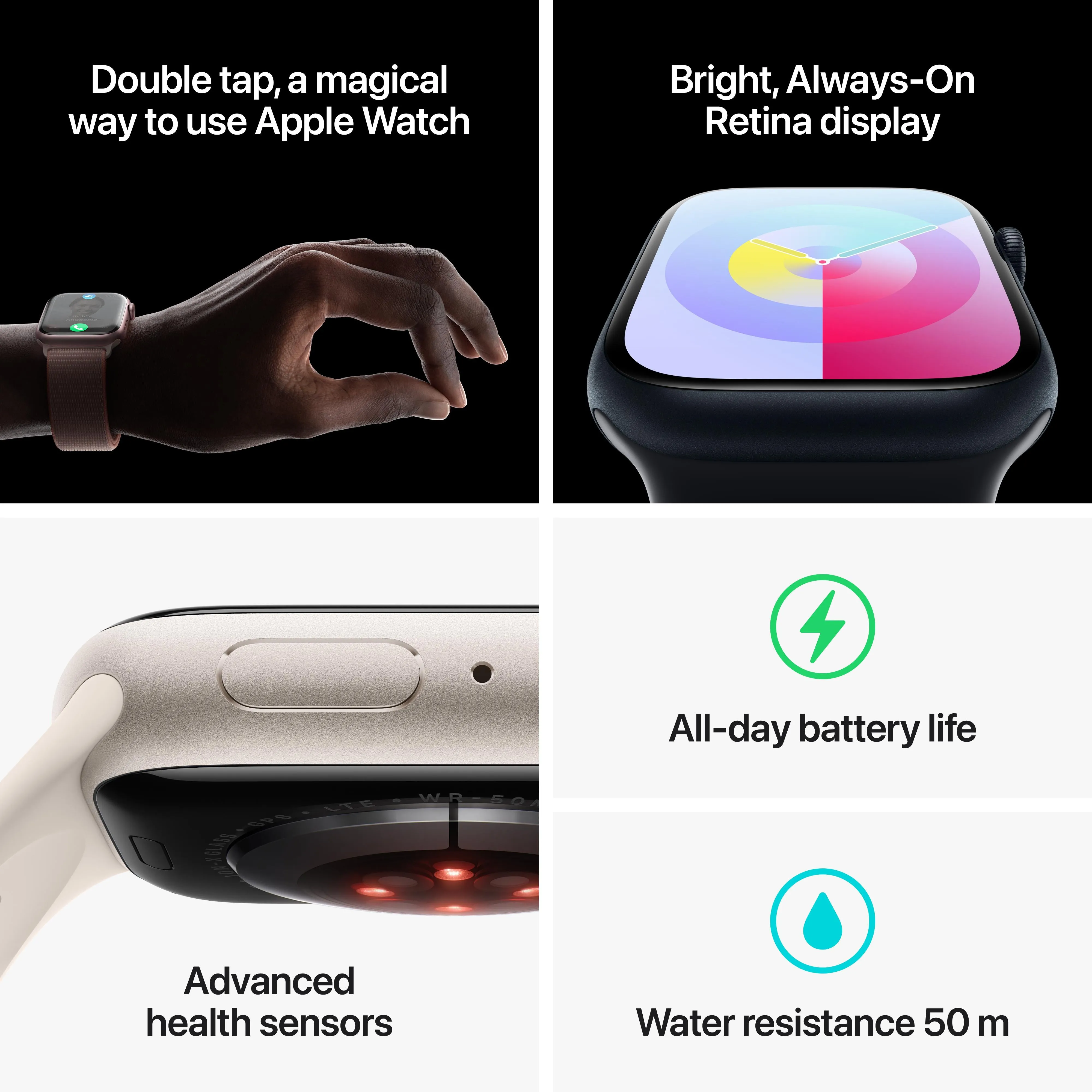 Apple Watch Series 9 GPS   Cellular 41mm Graphite Stainless Steel Case with Graphite Milanese Loop