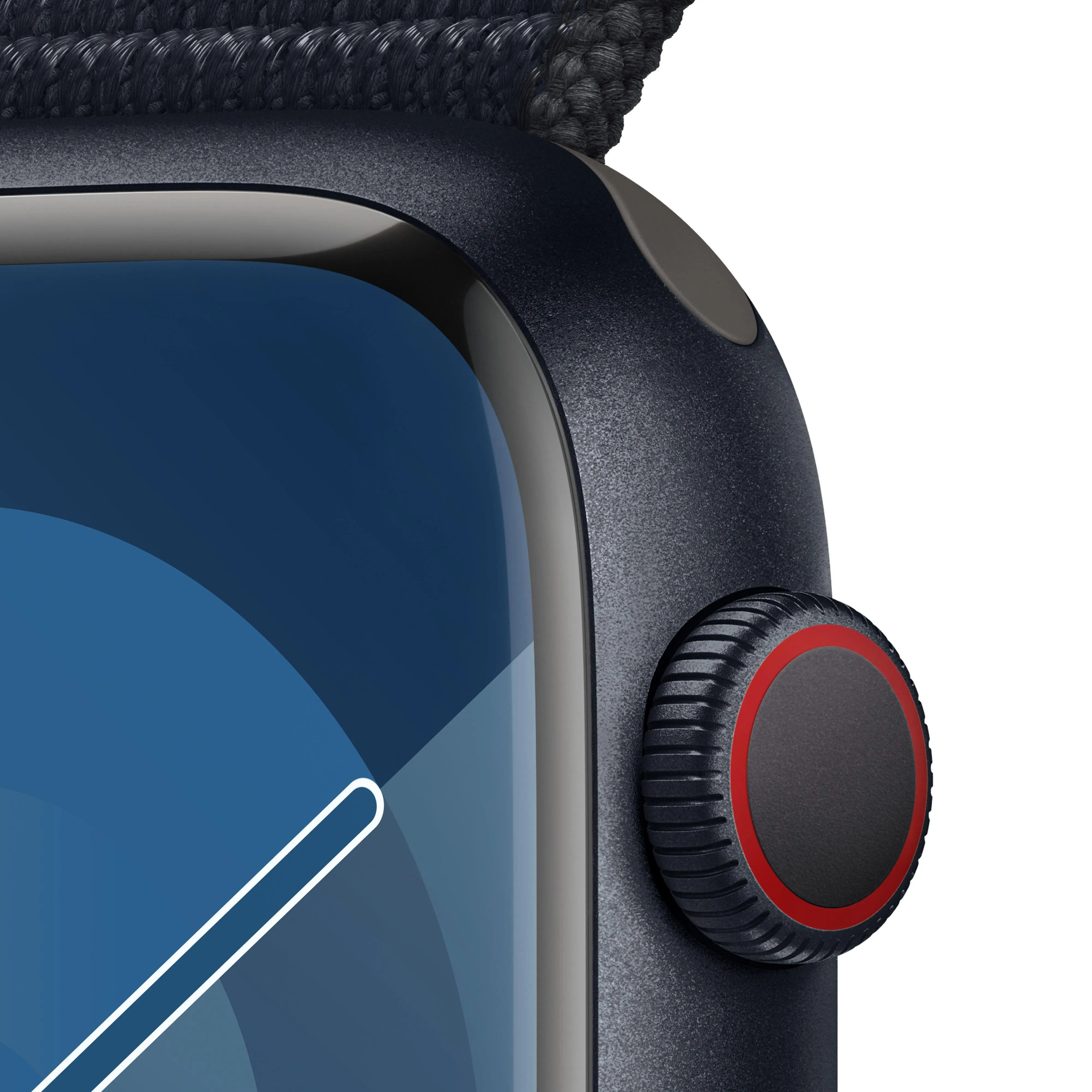 Apple Watch Series 9 GPS   Cellular 41mm Midnight Aluminium Case with Midnight Sport Loop