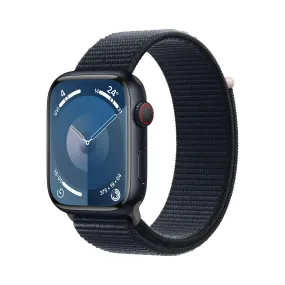 Apple Watch Series 9 GPS   Cellular 41mm Midnight Aluminium Case with Midnight Sport Loop