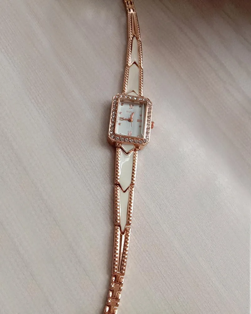 BAEEAT Watches，Women's Rose  Watches  Diamond Quartz Movement Girls Ladies Wristwatch Big Face Waterproof Mesh Belt Watch  Day Gifts