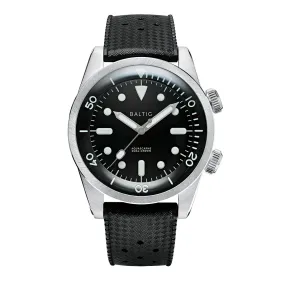 BALTIC AQUASCAPHE DUAL-CROWN BLACK
