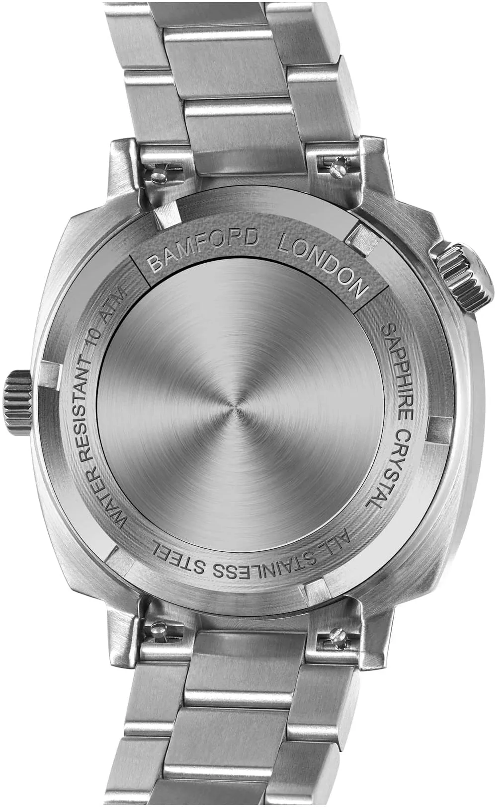 BAM Watch GMT Steel Black White