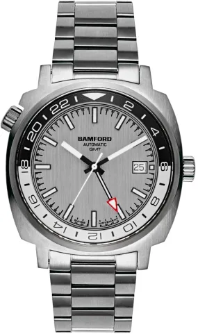 BAM Watch GMT Steel Black White
