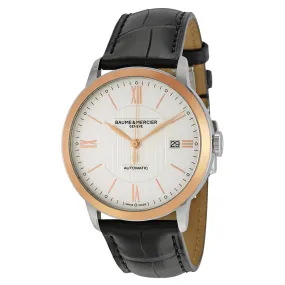 Baume and Mercier Classima Automatic Silver Dial Men's Watch 10216 MOA10216
