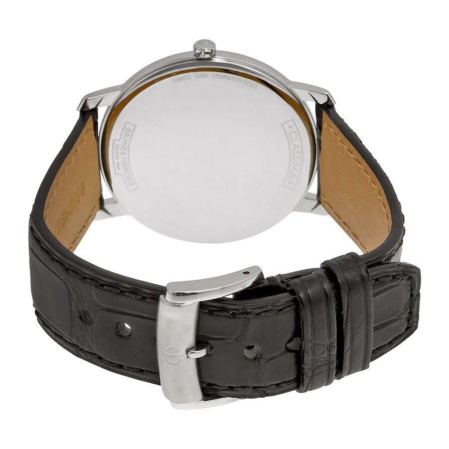 Baume and Mercier Classima Executives White Dial Men's Watch 10097