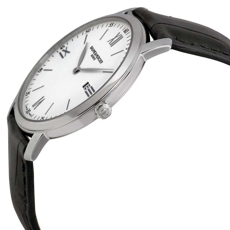 Baume and Mercier Classima Executives White Dial Men's Watch 10097
