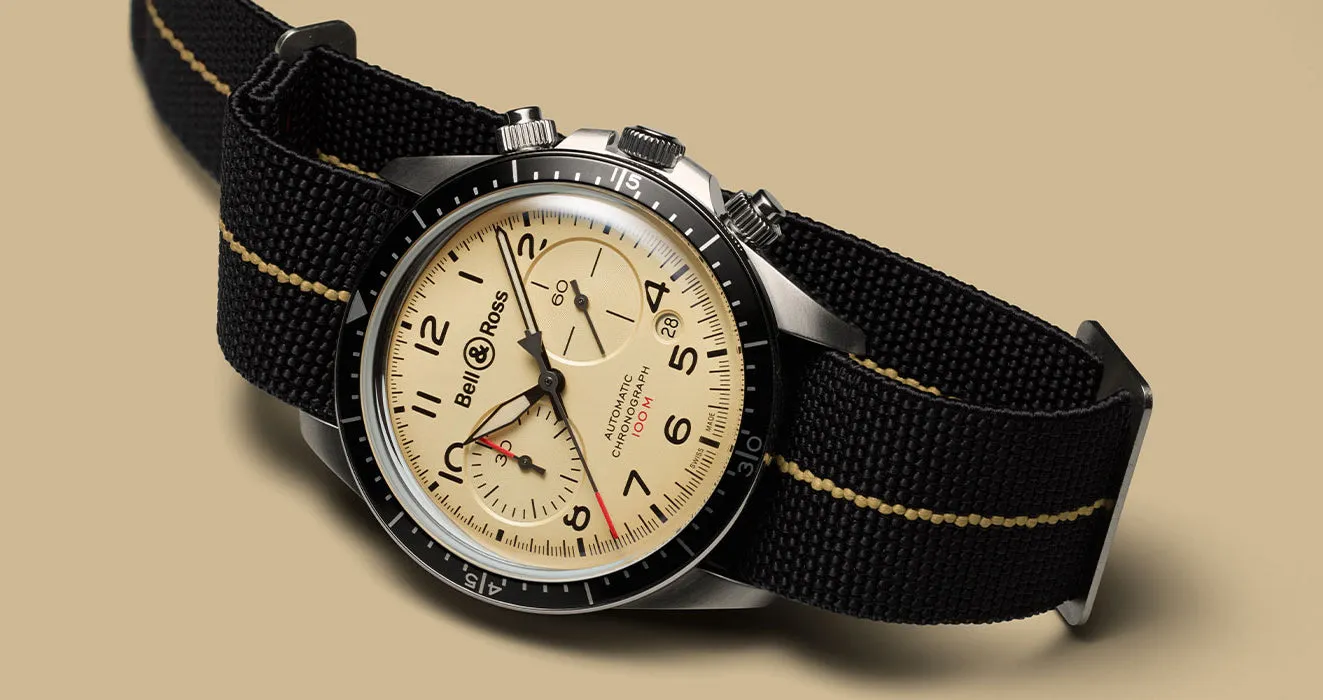 Bell & Ross Watch Vintage BR V2-94 Military Beige