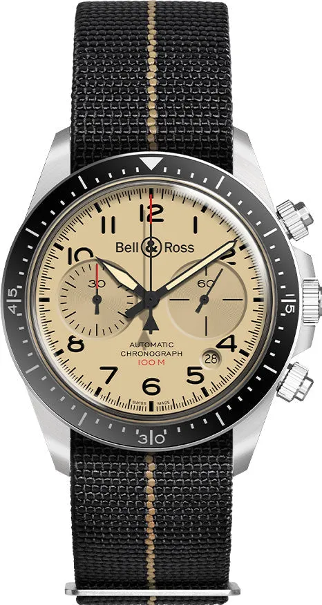 Bell & Ross Watch Vintage BR V2-94 Military Beige