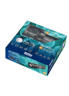 Bigblue AL450NM-T II & AL1300NP Waterproof Dive Torch Pack