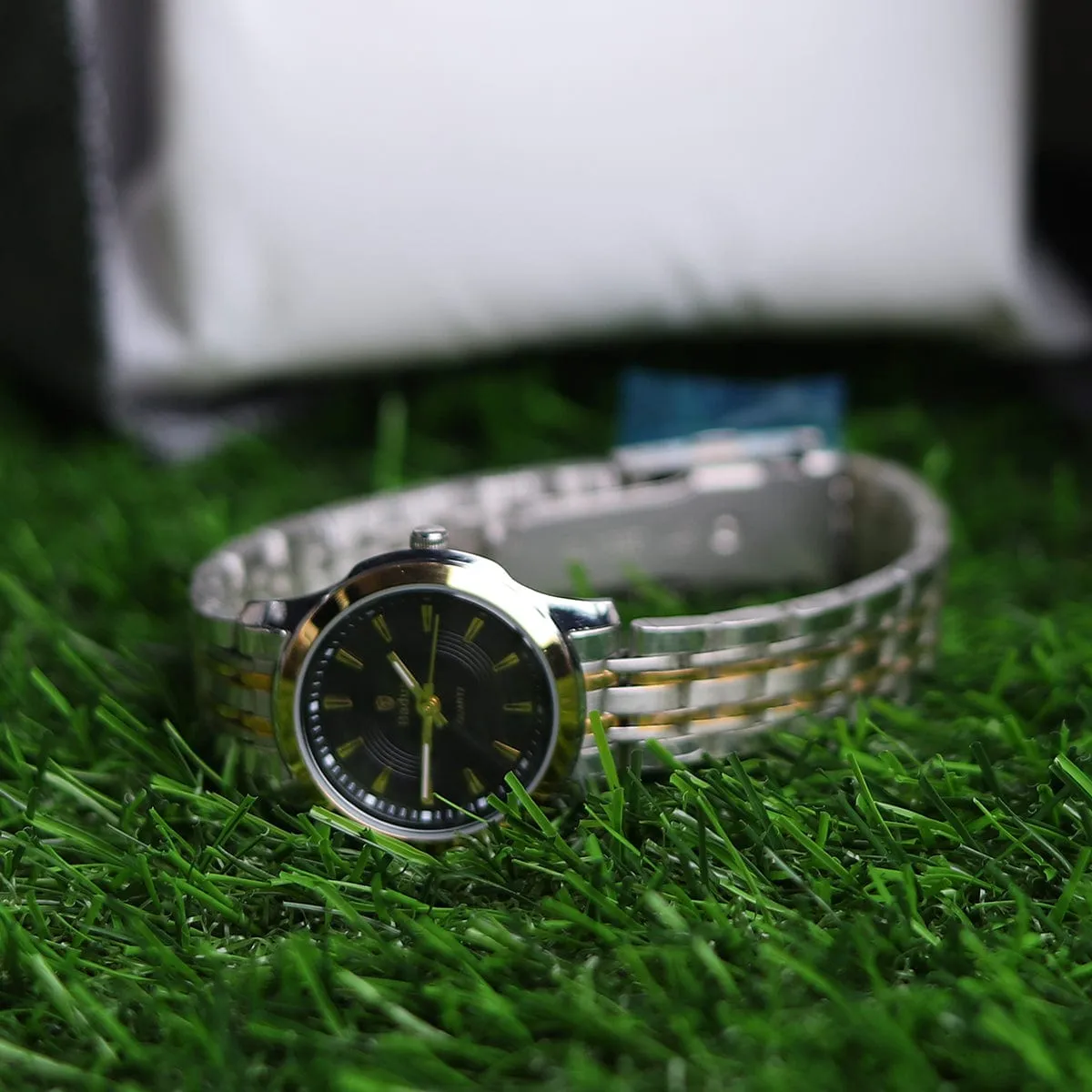 Black Dial Badus Slim Shine Decent Imperial Touch Anti Watch Women Watch