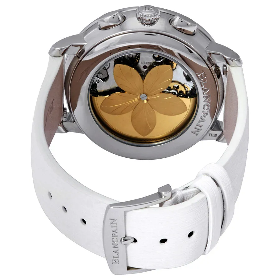 Blancpain Chronograph Flyback Automatic Blue Mother Of Pearl Ladies Watch 3626-4544L-64A