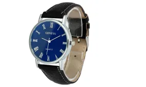 Blue Ray Glass Quartz Analog Wrist Watch