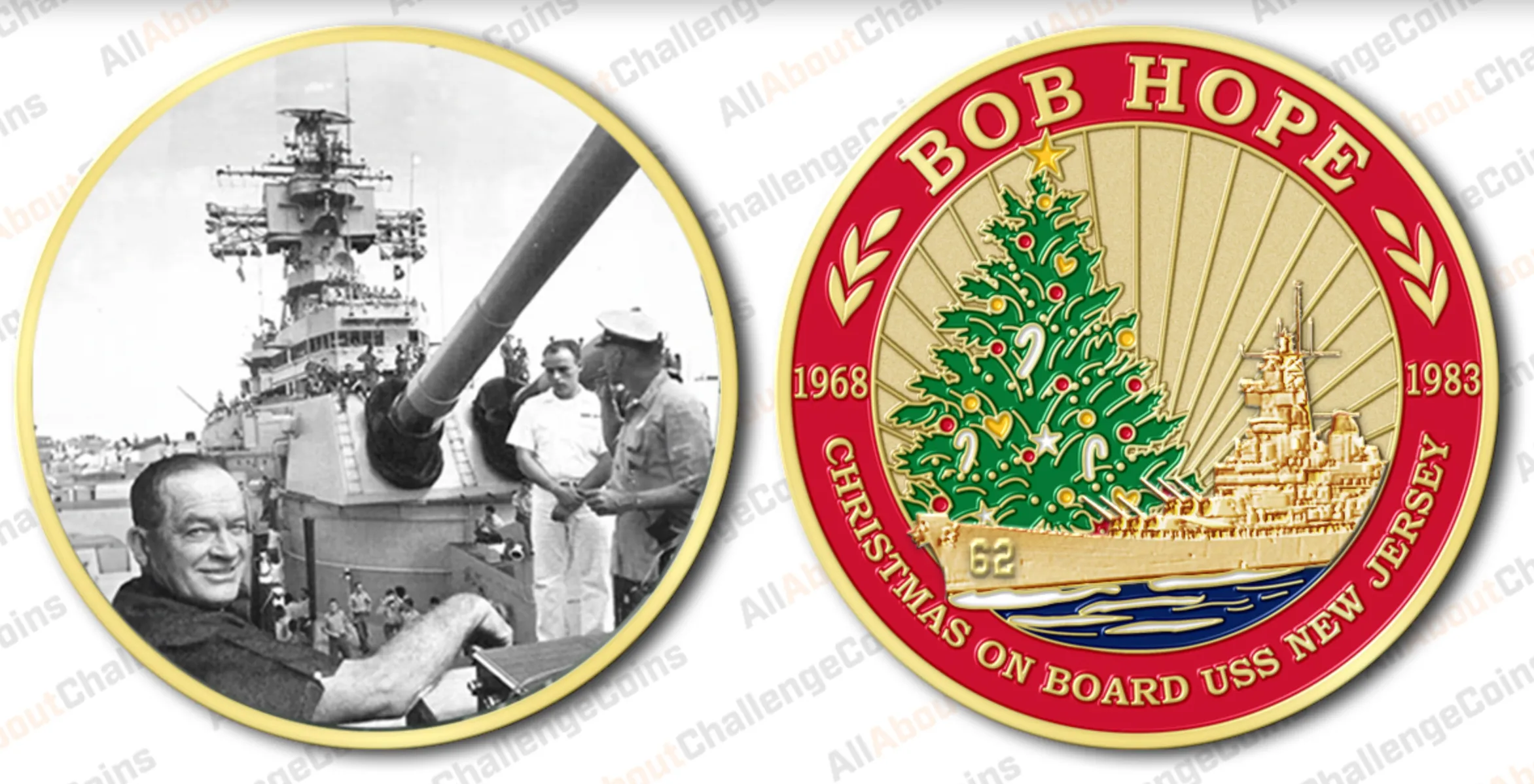 Bob Hope Limited Edition Challenge Coin