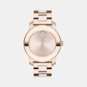 Bold Ceramic Women's Analog Stainless Steel Watch 3600799