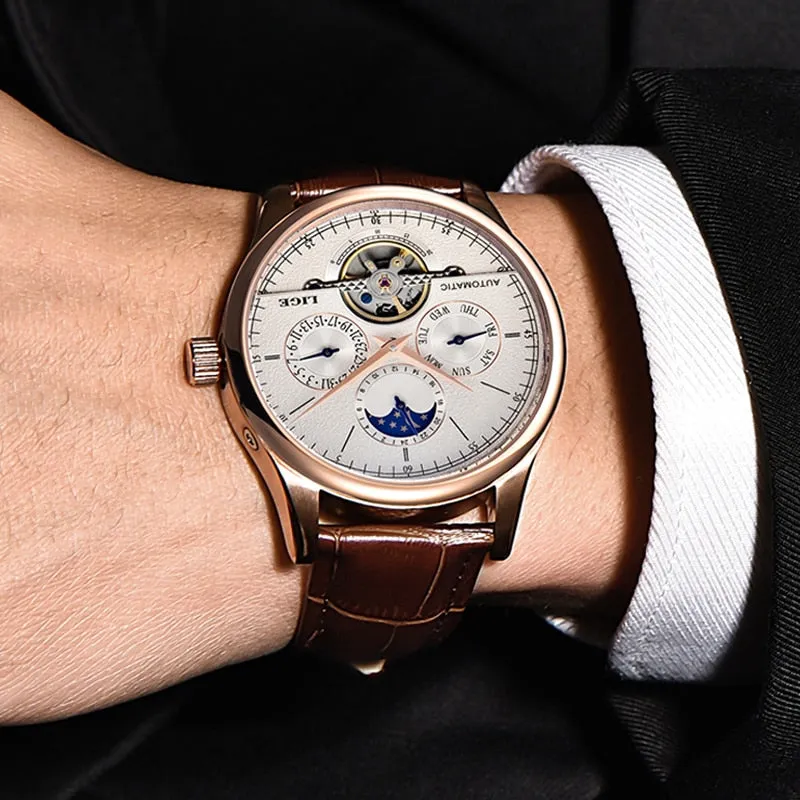 Brand Classic Mens Retro Watches Automatic Mechanical Watch