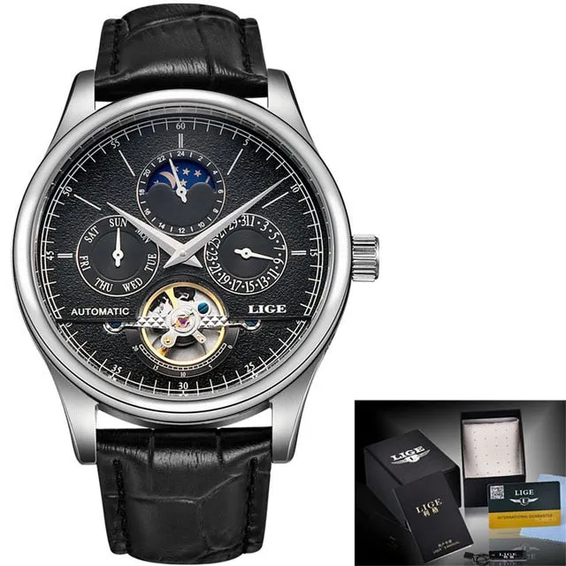 Brand Classic Mens Retro Watches Automatic Mechanical Watch