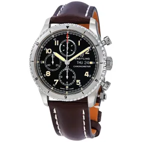 Breitling Aviator 8 Chronograph Automatic Chronometer Black Dial Men's Watch A13316101B1X4