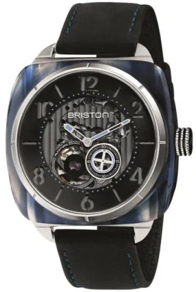 Briston Streamliner Skeleton Blue Acetate