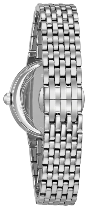 Bulova Classic Chronograph Quartz Diamond Blue Dial Ladies Watch 96R210
