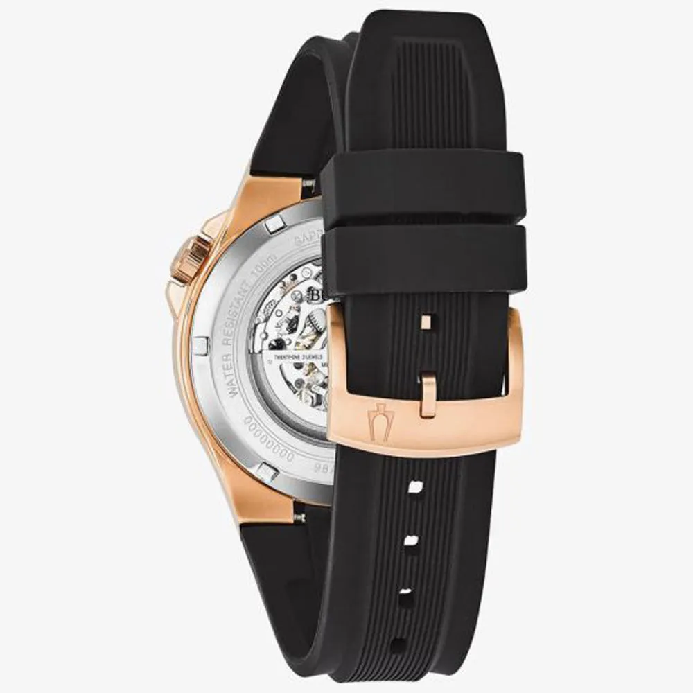 Bulova Mens Maquina Automatic Watch 98A177