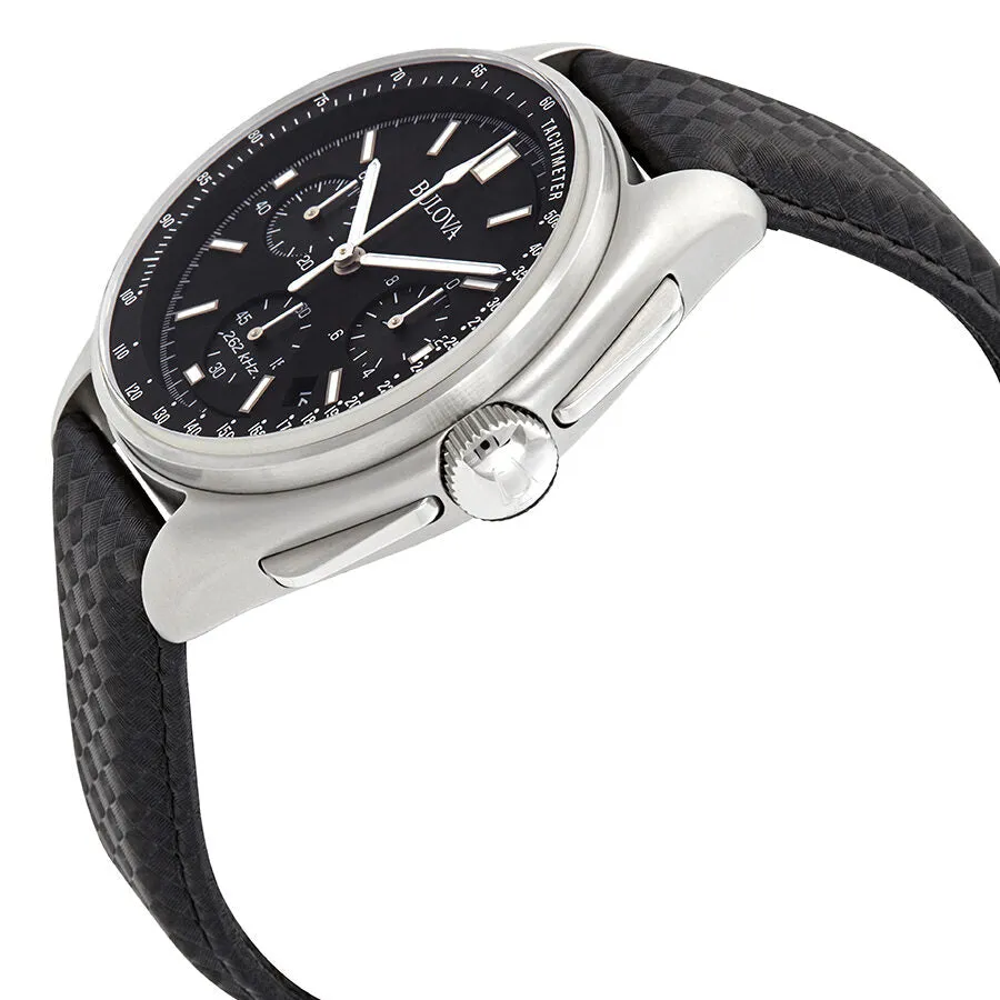 Bulova Special Edition Moon Apollo Lunar Pilot Chronograph Black Dial Men's Watch 96B251