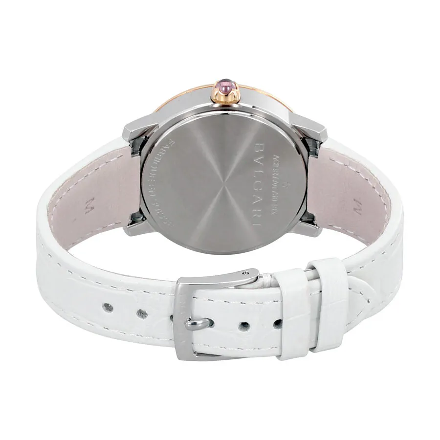 Bvlgari BVLGARI Automatic White Mother of Pearl Diamond Dial Ladies Watch 102027