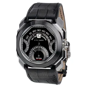 Bvlgari Octo Stainless Steel Quadri Retro 45mm Men's Watch 101882