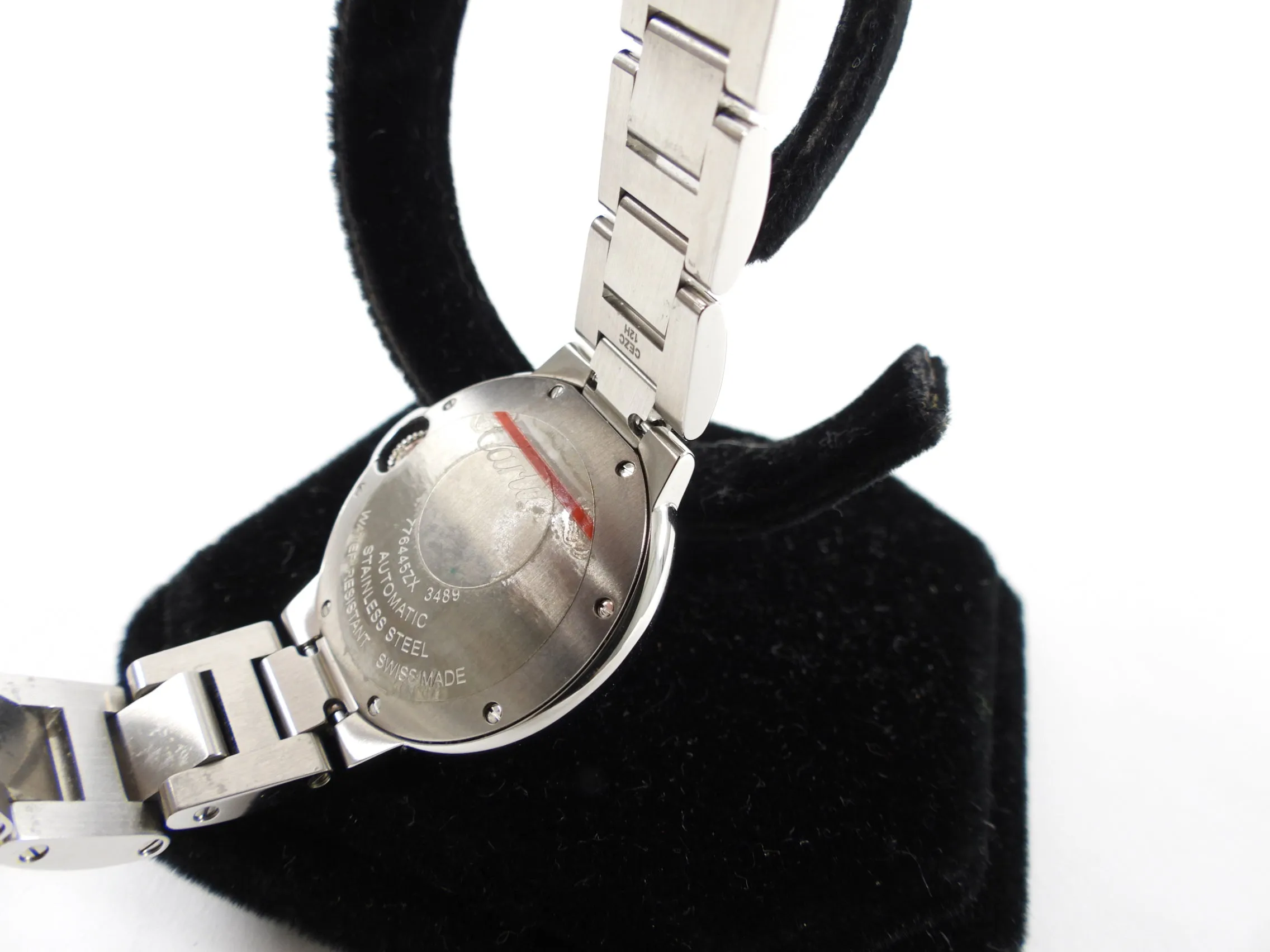 Cartier Ballon Bleu 33mm Stainless Automatic Ladies Watch