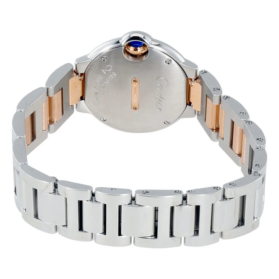 Cartier Ballon Bleu Silver Dial Diamond Ladies Watch WE902076