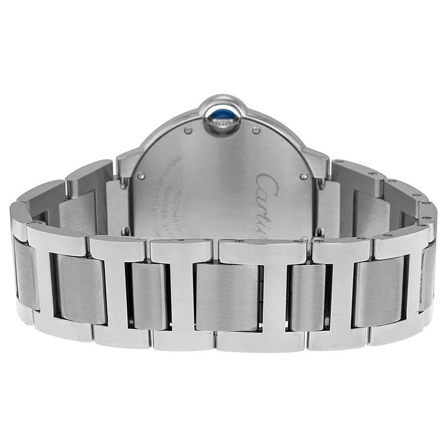 Cartier Ballon Bleu Silver Diamond Dial Unisex Watch WE902075