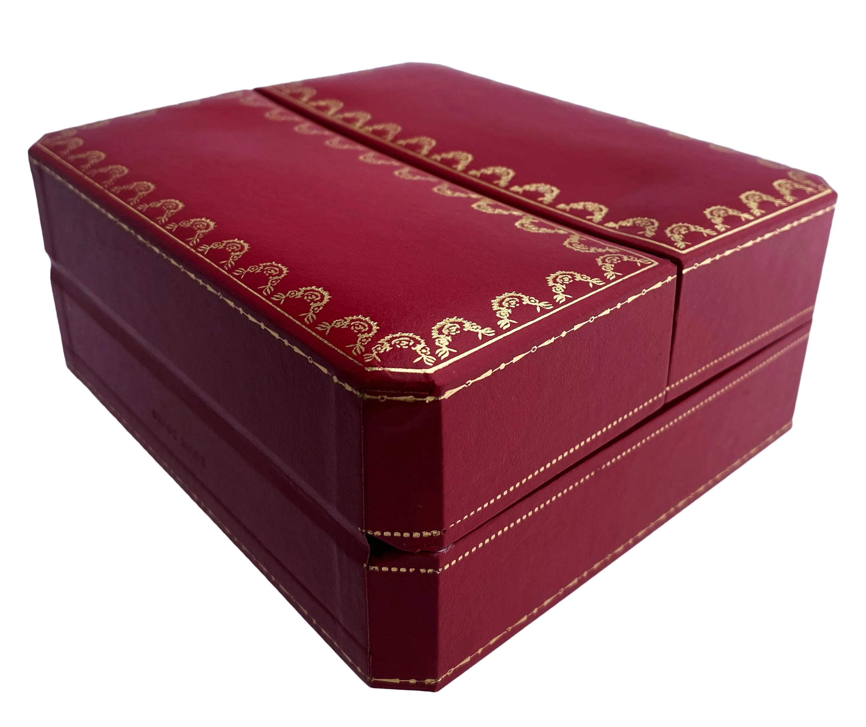 Cartier Pasha 18K Yellow Gold Mens Watch Box Papers