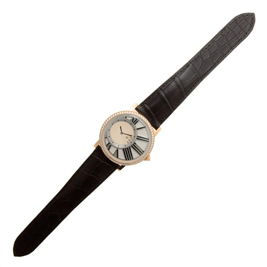 Cartier Rotonde de Cartier Diamond White Dial Watch HPI00635