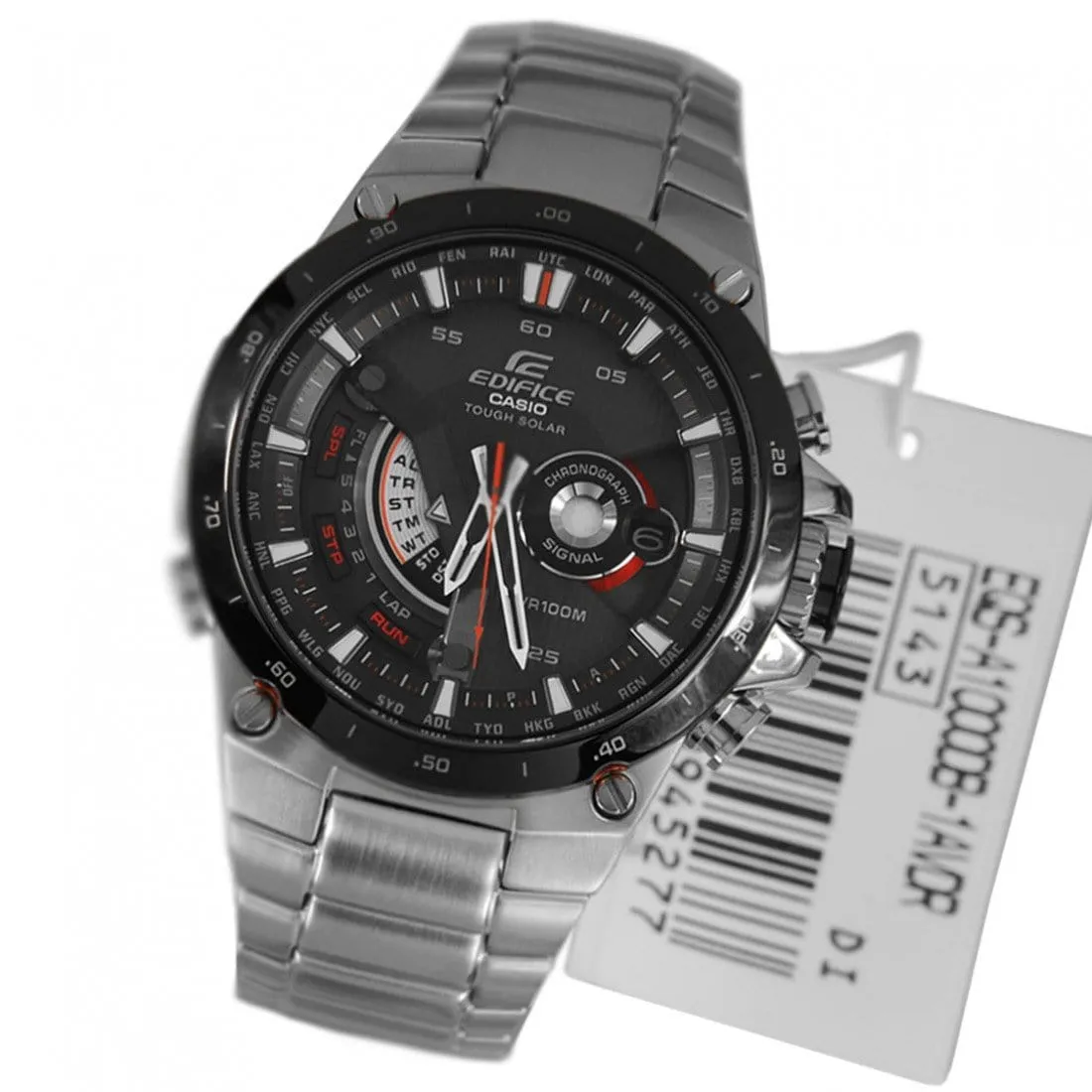 Casio Edifice Tough Solar Mens Watch EQS-A1000DB-1AV EQS-A1000DB-1A