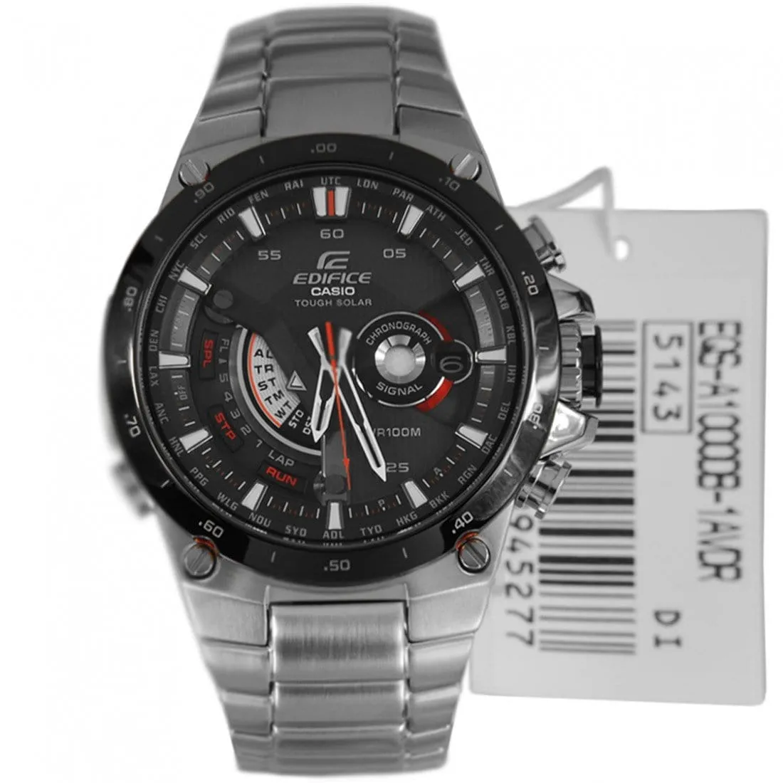 Casio Edifice Tough Solar Mens Watch EQS-A1000DB-1AV EQS-A1000DB-1A