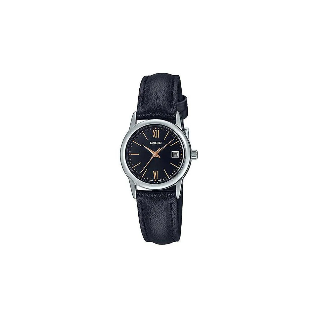 Casio Ladies Analogue Dress Watch - LTPV002L-1B3
