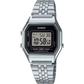 CASIO VINTAGE Mod. ICONIC LADY STEEL BLACK
