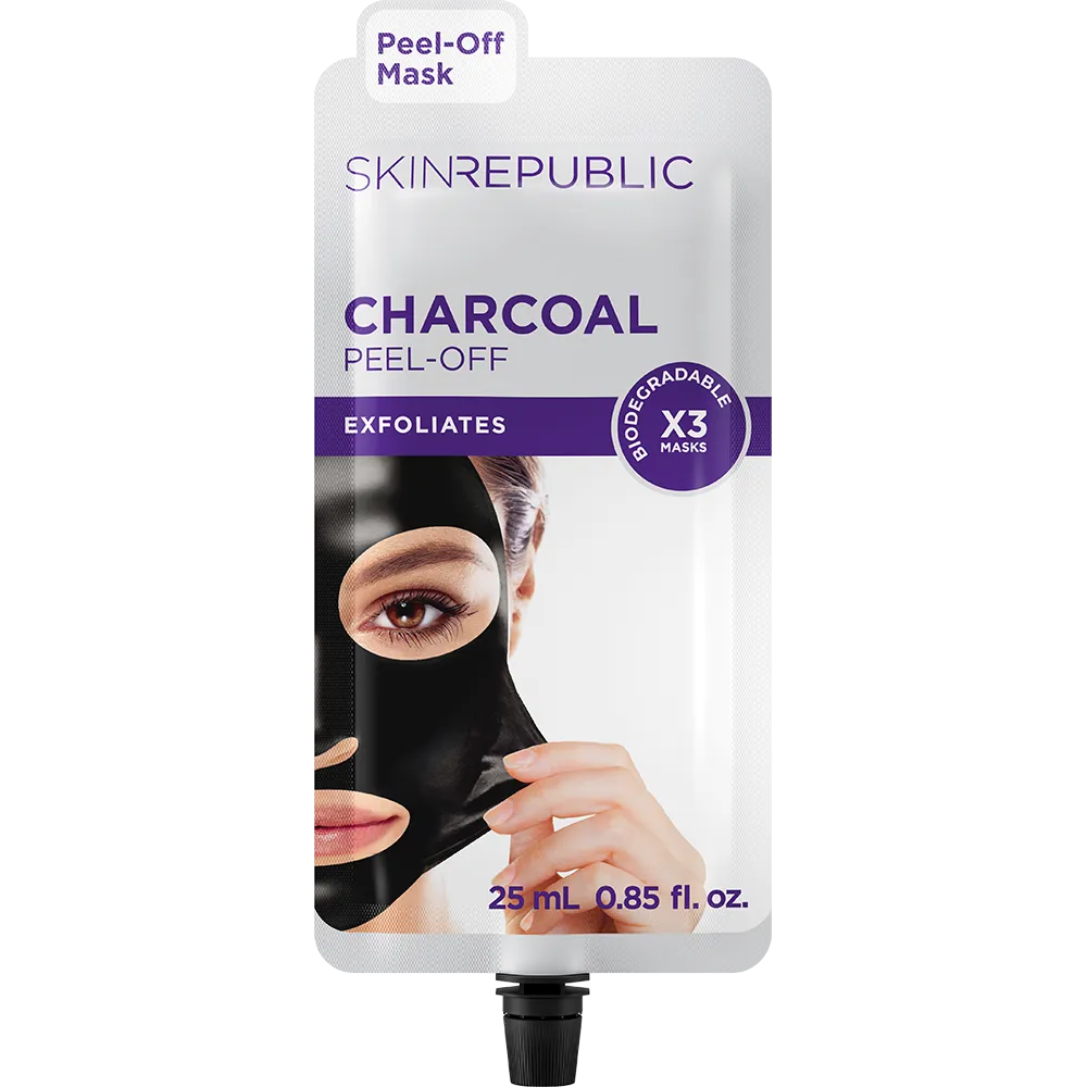 Charcoal Peel-Off Face Mask (3 Applications)