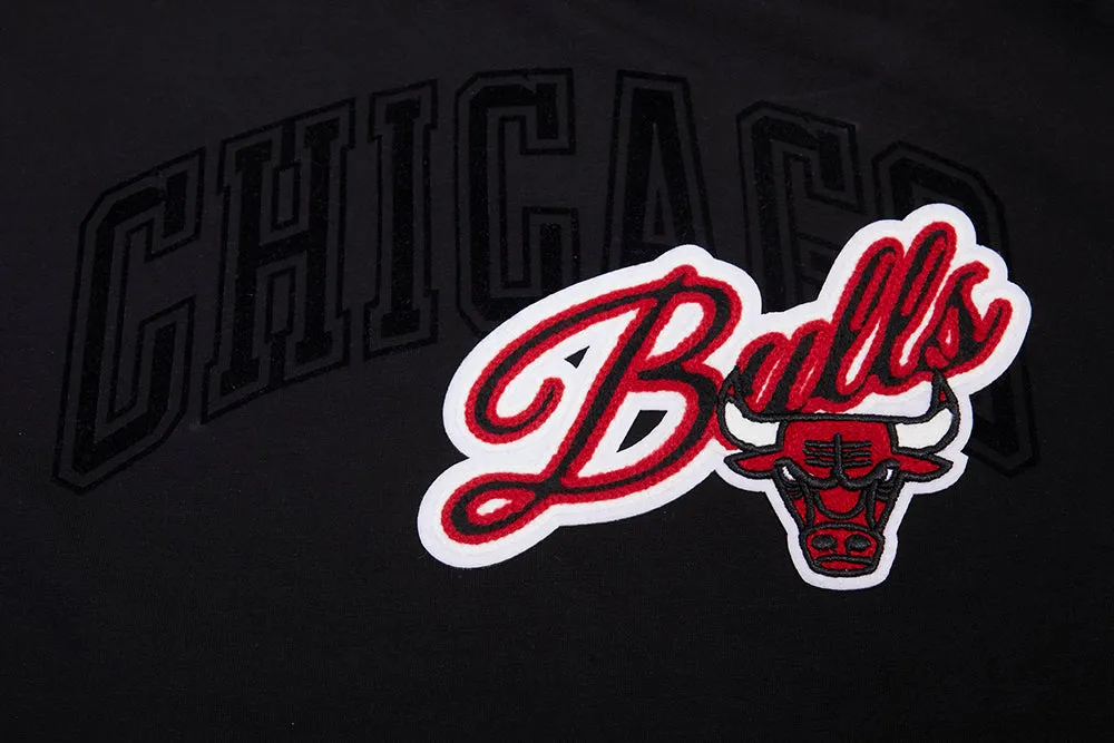 CHICAGO BULLS SCRIPT SJ SLIM FIT TEE (BLACK)