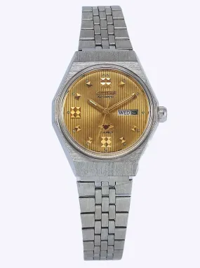 Citizen Automatic 8200A Black Dial 21 Jewels Day Date Men's Mechanical Watch