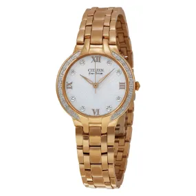Citizen Eco Drive Bella Gold-Tone Diamond Ladies Watch EM0123-50A
